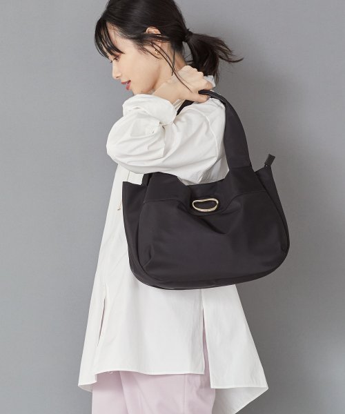 【TREASURE TOPKAPI】ナイロン リング パーツ付 トートバッグ 