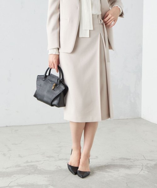 〈手洗い可能〉ガンクラブチェック 無地 ウーリッシュ スカート ◇ 無地 ウーリッシュ ガンクラブチェック 品番