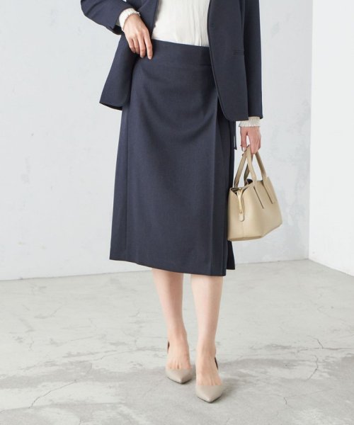 〈手洗い可能〉ガンクラブチェック 無地 ウーリッシュ スカート ◇ 無地 ウーリッシュ ガンクラブチェック 品番