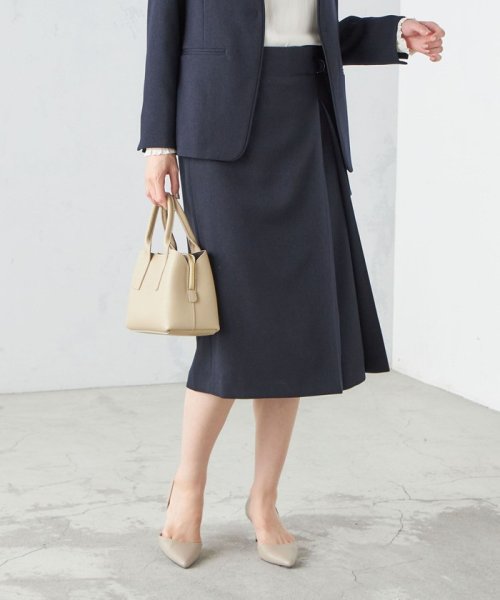 〈手洗い可能〉ガンクラブチェック 無地 ウーリッシュ スカート ◇ 無地 ウーリッシュ ガンクラブチェック 品番