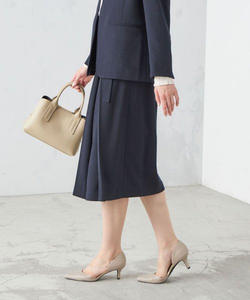 〈手洗い可能〉ガンクラブチェック 無地 ウーリッシュ スカート ◇ 無地 ウーリッシュ ガンクラブチェック 品番