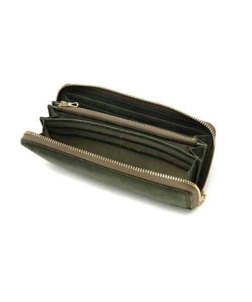 バギーポート 財布 BAGGY PORT ラウンド束入れ 長財布 ラウンドファスナー KUDU LEATHER クーズーレザー 小銭入れ 革 ZKM－900 