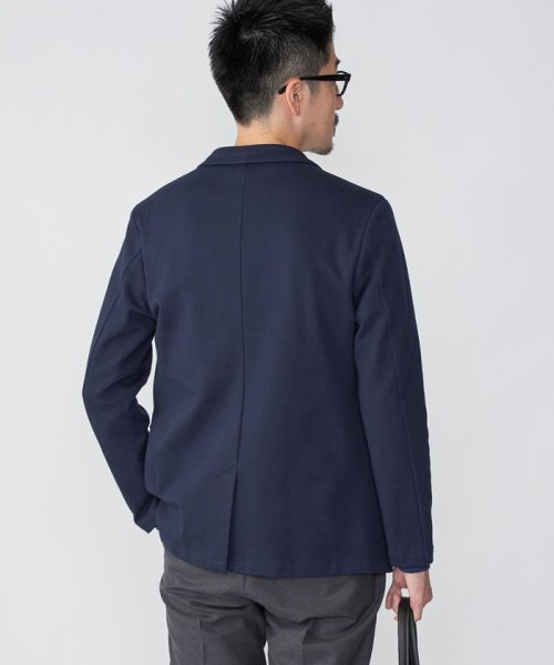 SHIPS: ジャージー リップルジャケット 