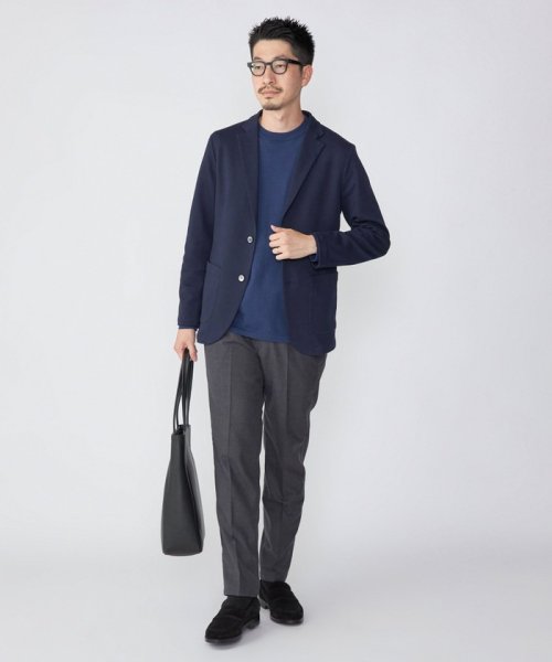 SHIPS: ジャージー リップルジャケット 