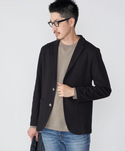 SHIPS: ジャージー リップルジャケット 