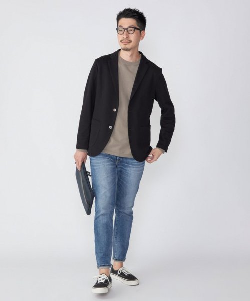 SHIPS: ジャージー リップルジャケット 