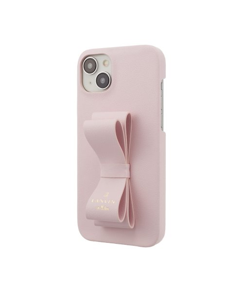 LANVIN en Bleu(Smartphone case)(ランバンオンブルー（スマホケース）)/Slim Wrap Case Stand & Ring Ribbon for iPhone 15 Plus [ Sakura Pink ]/img01