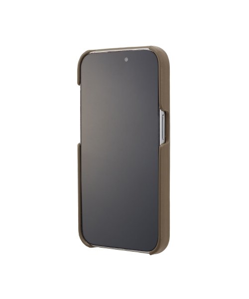 LANVIN en Bleu(Smartphone case)(ランバンオンブルー（スマホケース）)/Slim Wrap Case Stand & Ring Ribbon for iPhone 15 Pro [ Greige ]/img02