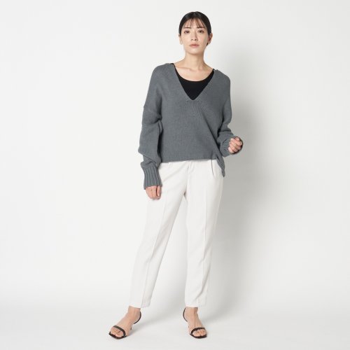 HELIOPOLE(エリオポール)/SILKY DOUBLE TWILL TAPERED PT/img05
