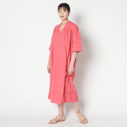HELIOPOLE(エリオポール)/ETHNICALCOTTON LACE CAFTAN OP/img04