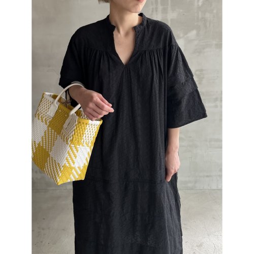 HELIOPOLE(エリオポール)/ETHNICALCOTTON LACE CAFTAN OP/img16