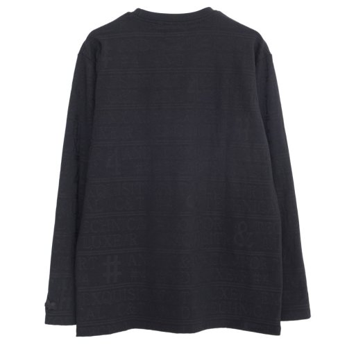 SB Select(エスビーセレクト)/LUXE/R ロゴジャガード織りロンTEE 長袖Tシャツ/img15