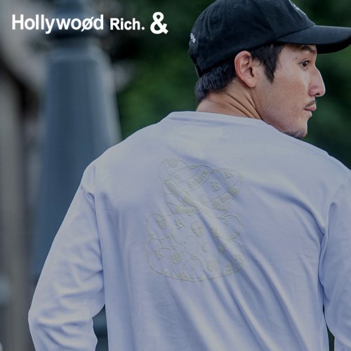 SB Select(エスビーセレクト)/Hollywood rich.& スムースレインボーパンクベアロンTEE 長袖Tシャツ/img01
