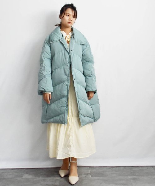 ARGO TOKYO(アルゴトウキョウ)/2WAY Long Down Coat 21106 ２WAYロングダウンコート　ロングダウン　ダウンコート　コート　ダウンコート　アウター　冬コート　冬アウター/img26