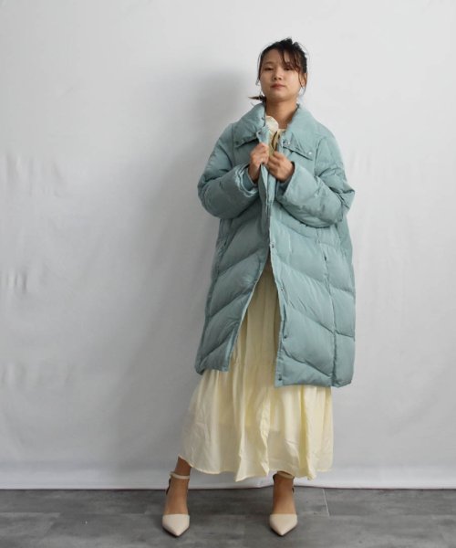 ARGO TOKYO(アルゴトウキョウ)/2WAY Long Down Coat 21106 ２WAYロングダウンコート　ロングダウン　ダウンコート　コート　ダウンコート　アウター　冬コート　冬アウター/img30