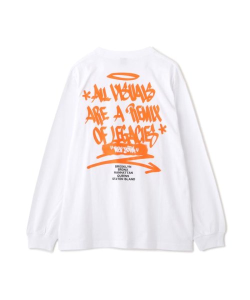 AVIREX(AVIREX)/《直営店限定》TAGGING DESIGN LONGSLEEVE T－SHIRT / タギング デザイン 長袖 Tシャツ / AVIREX /img19