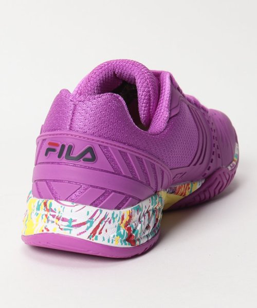 FILA（Shoes）(フィラ（シューズ）)/AXILUS 2 ENERGIZED/アクシラス 2 ENERGIZED ハードコート用テニスシューズ 男女兼用  / パープル/img02