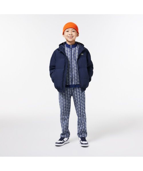 LACOSTE KIDS(ラコステ　キッズ)/背面ステッチインサレーションJUNIORパフジャケット/img09