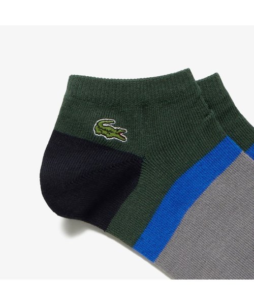 LACOSTE Mens(ラコステ　メンズ)/カラーブロックくるぶし丈ソックス/img04