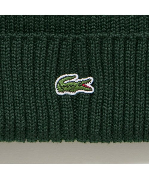 LACOSTE Mens(ラコステ　メンズ)/ワニロゴパッチリブニットキャップ/img06