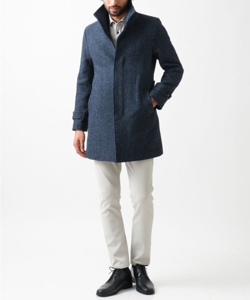 尾州ツイード / ロングコート 