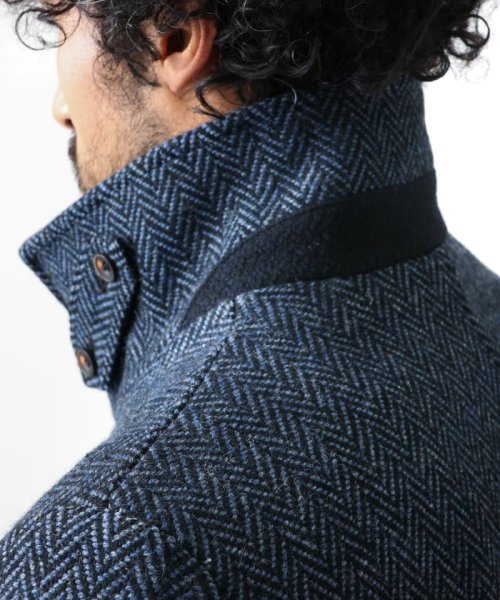 尾州ツイード / ロングコート 