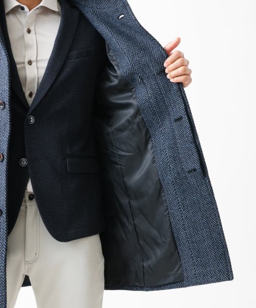 尾州ツイード / ロングコート 