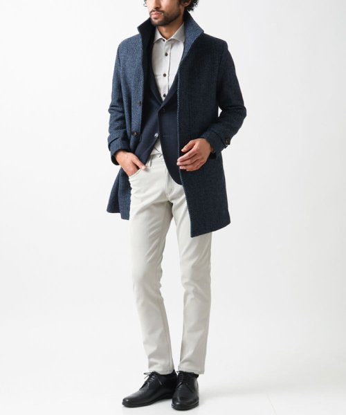 尾州ツイード / ロングコート 