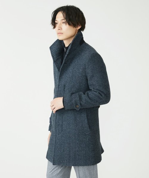 尾州ツイード / ロングコート 