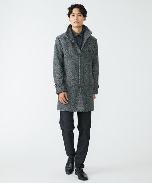 尾州ツイード / ロングコート 