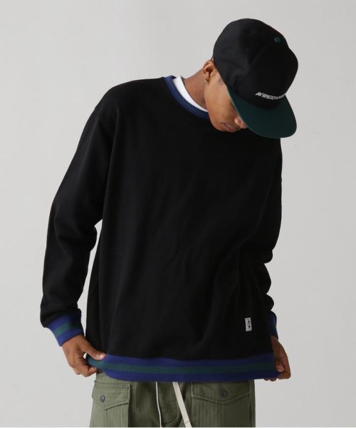 AVIREX(AVIREX)/《AVIREX × EXPANSION》 CIRCLE LOGO CREWNECK SWEAT / サークルロゴ クルーネック スウェット/img01