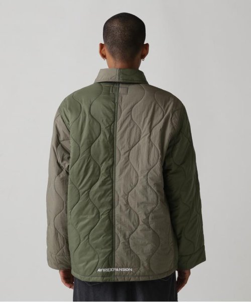 AVIREX(AVIREX)/《AVIREX × EXPANSION》2TONE QUILTE COVER JACKET/img06
