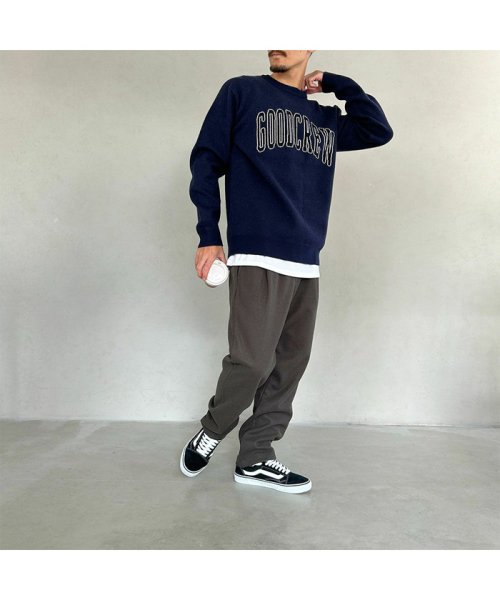 MAC HOUSE(men)(マックハウス（メンズ）)/GOOD CREW グッド クルー カレッジニット QGC/00101FW/img06