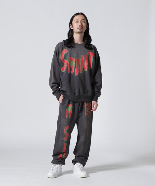 RoyalFlash(ロイヤルフラッシュ)/SAINT MICHAEL/セント マイケル/SWEAT PANTS/MX6/BLACK/img01