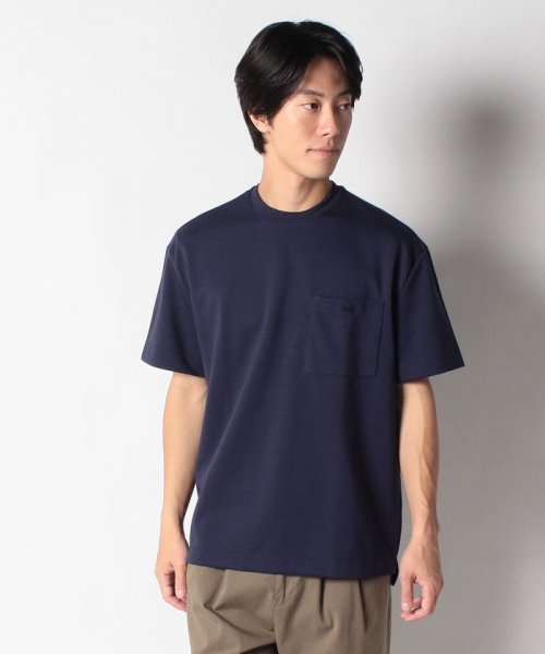 BENETTON (mens)(ベネトン（メンズ）)/ロゴ刺繍入りポケット付き半袖Tシャツ・カットソー/img09