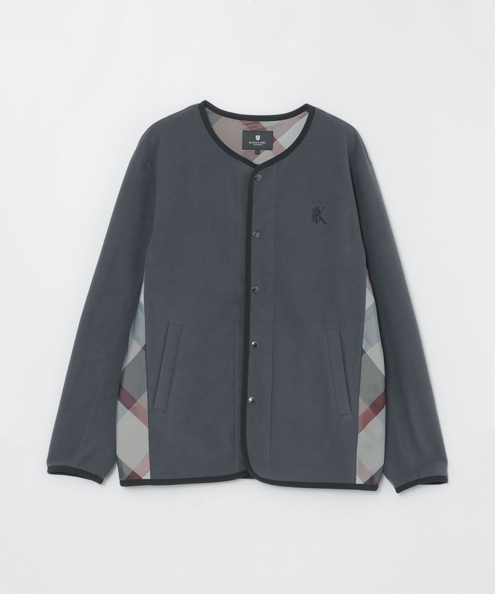 WEB限定】パーシャルチェックフリースカーディガン(505636976)｜HANKYU