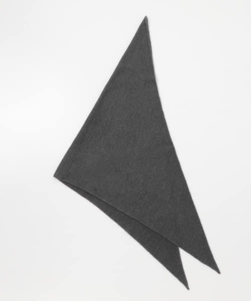 ASAUCE MELER　EXキッドモヘアウールトライアングルストール ASAUCE