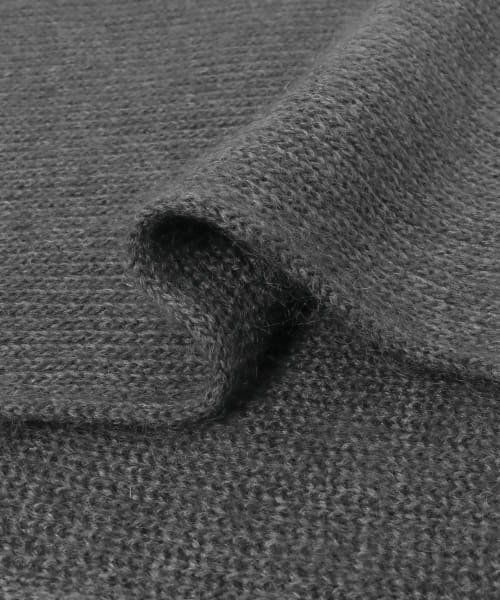 ASAUCE MELER　EXキッドモヘアウールトライアングルストール ASAUCE