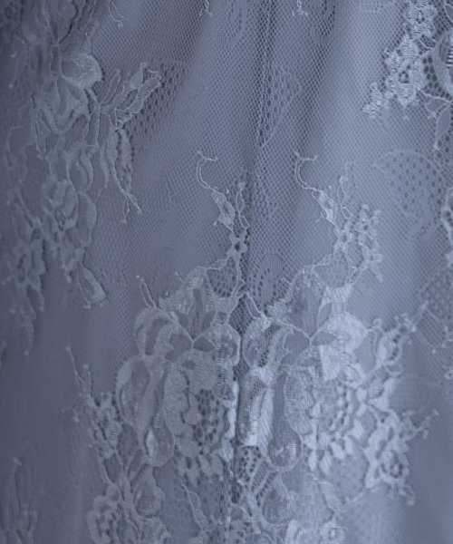 シアーレースAラインワンピース 