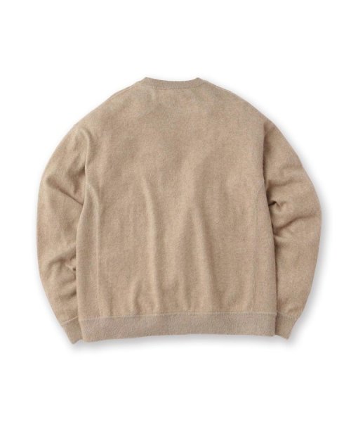 櫻井貴史×DRESSTERIORコラボ シャギーニット ハイツイストコットンニットカーディガン WS1237685983(9438円)