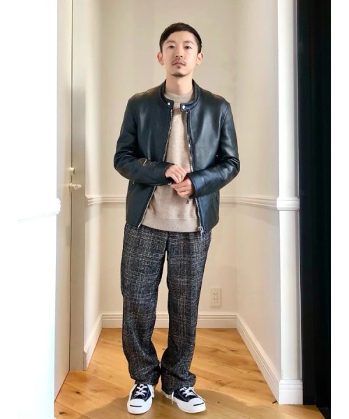 櫻井貴史×DRESSTERIORコラボ シャギーニット ハイツイストコットンニットカーディガン WS1237685983(9438円)