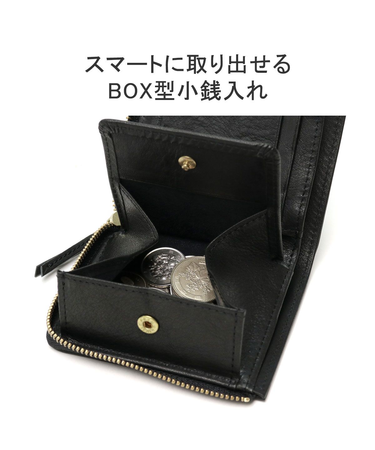 スロウ SLOW ウォレットS コインケース 栃木レザーミニ財布（美品