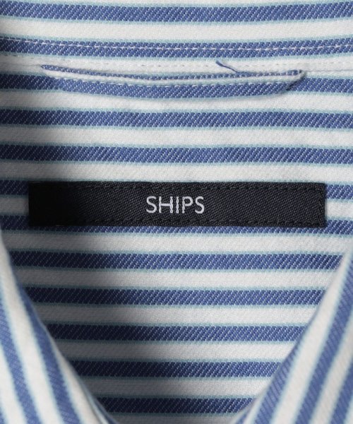 SHIPS MEN(シップス　メン)/SHIPS: ワイド ストライプ ロングスリーブ ネル シャツ/img17