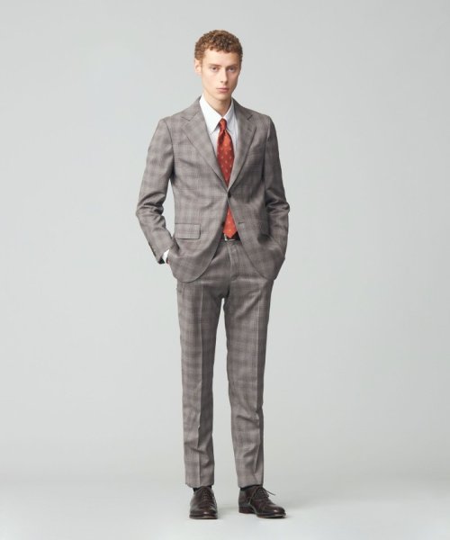 【J.PRESS MOVING】Albino Torello Viera グレナカートチェック スラックス PRESS MOVING Torello