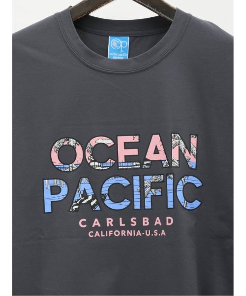 GRAND-BACK(グランバック)/【大きいサイズ】オーシャン パシフィック/Ocean Pacific ロゴプリント クルーネック長袖Tシャツ メンズ Tシャツ カットソー カジュアル インナー/img06