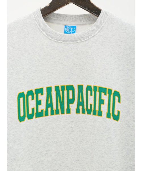 GRAND-BACK(グランバック)/【大きいサイズ】オーシャン パシフィック/Ocean Pacific 裏起毛 カレッジロゴ クルースエット メンズ Tシャツ カットソー カジュアル インナー /img02