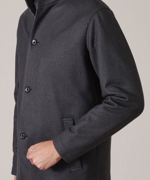 【Down Fabric】スタンドカラーブルゾン ダウンファブリック