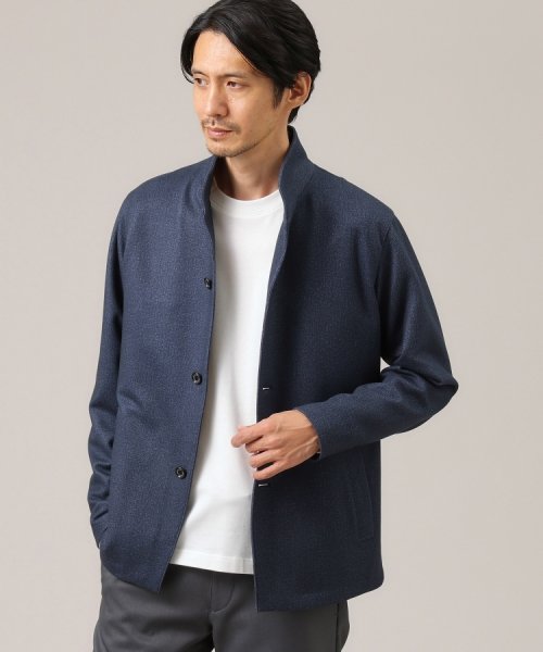 【Down Fabric】スタンドカラーブルゾン ダウンファブリック