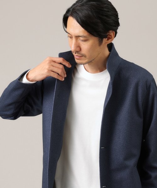 【Down Fabric】スタンドカラーブルゾン ダウンファブリック