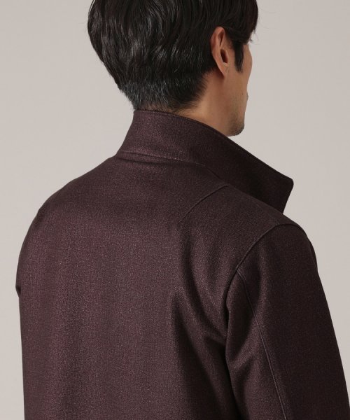 【Down Fabric】スタンドカラーブルゾン ダウンファブリック